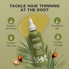 Lebanta Batana Oil scalp application shows easy absorption for daily conditioning.