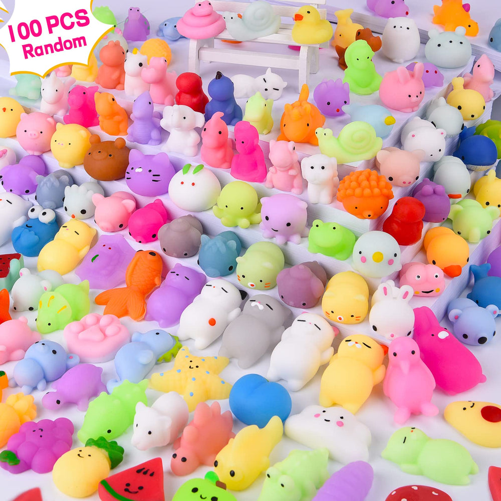 LEEHUR kawaii squishies assortment for party favors and stress relief.