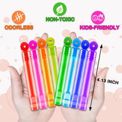 Leetous pocket bubble wands 4-inch fun on the go