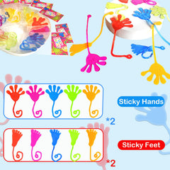 Leetous 20-pack sticky toys as non-candy party favors for kids.