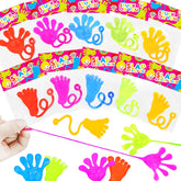 Leetous sticky hands red, mess-free fidget for play and classroom prizes