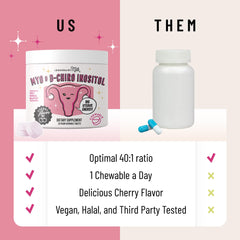 Legendairy Milk packaging label highlights the 40:1 ratio for balance.