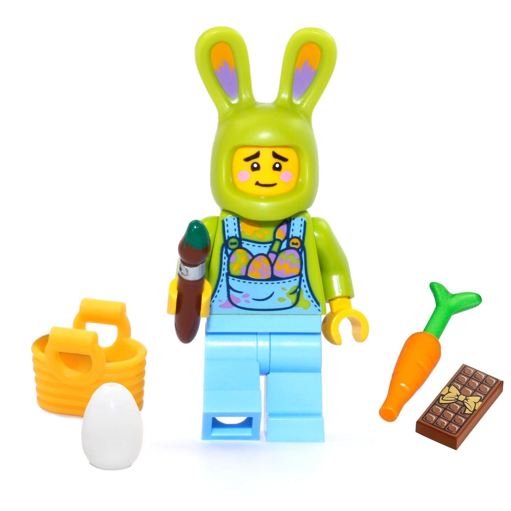 LEGO Easter Bunny minifigure with egg for imaginative Easter play