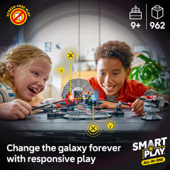 LEGO Star Wars SMART Play lightsaber duel between Luke and Vader