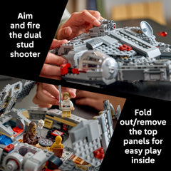 SMART minifigures Han Solo, Chewbacca, Luke Skywalker, and C-3PO for role-play