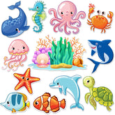 LEIFIDE cruise door magnet set features a sea turtle for easy cabin spotting.