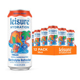 Leisure Hydration Tropical Mango 12-pack can front for convenient daily hydration