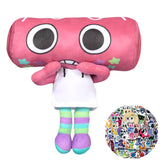 Lemoneon Cosmo plush 9inch front view offers a soft, huggable gaming companion.