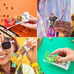 Lenny & Larry’s Cookie-fied gluten-free vegan bars for clean snacking.