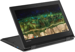 Lenovo 500e Chromebook 2-in-1 webcam setup for clear video calls.