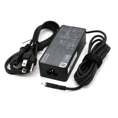 Lenovo 65W USB-C charger front view for reliable ThinkPad charging.