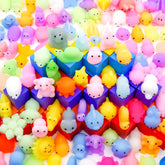 LENYOQIN Mochi squishies animal pack for kids, engaging tactile play.