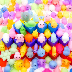 LENYOQIN Mochi squishies animal pack for kids, engaging tactile play.
