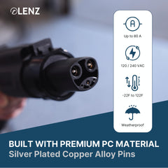 LENZ UL 2251 certified marking highlights safe, reliable charging.