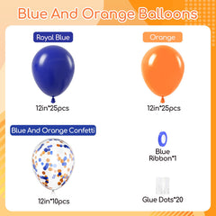 Leraqertra orange balloons provide bold color pop for celebrations