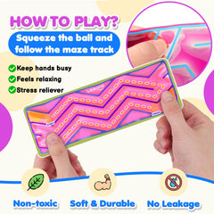 LESONG gel-filled tubes sensory toy for quiet play in classrooms and offices