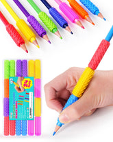LESONG sensory pencil grips pack with vibrant textures for calming focus