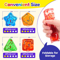 LESONG soft gel and rubber ball maze promotes tactile engagement.