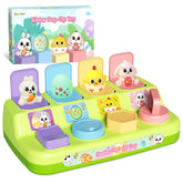 Letapapa interactive pop-up toy featuring Easter elements for toddlers' exploration.