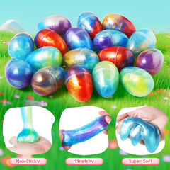 Letapapa kids holding eggs, easy to grasp for Easter baskets.