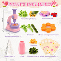 Letapapa rose mode embossing action for easy bloom creation.