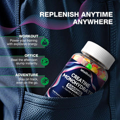Travel-friendly Letollhold gummies packaging ready for gym or travel.