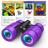 LET'S GO! compact bird watching binoculars for kids, ideal for outdoor exploration