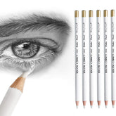 Leuapl eraser pencils set package: compact, portable drawing tool for on-the-go artists.