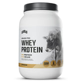 Levels Nutrition grass-fed whey cappuccino tub for post-workout fueling