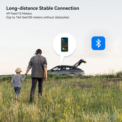 LEVN Trucker Headset multipoint pairing with two devices for seamless calls.