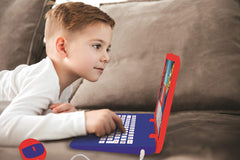 LEXiBOOK Spider-Man side view emphasizes slim ergonomic design.