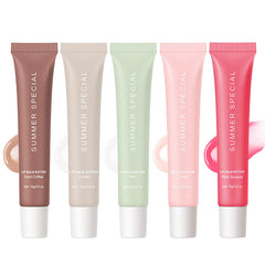 LFuTPm Summer lip balm vanilla nude shade for smooth hydration