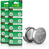 LiCB SR621SW blister-pack front view for reliable watch power.