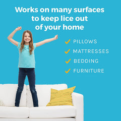 Licefreee Home spray emits a fresh citrus fragrance during use.