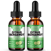 Lickshine citrus bergamot liquid drops bottle for easy daily use.