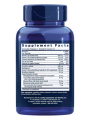 Life Extension Anti-Alcohol Complex label view highlights gluten-free and non-GMO credentials.