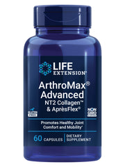 Life Extension ArthroMax Advanced NT2 bottle front for joint support