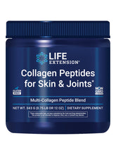 Life Extension Collagen Powder bottle pour for daily beauty and mobility.