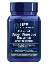 Life Extension Enhanced Super Digestive Enzymes bottle cap illustrates easy daily digestive support.
