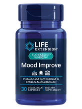 Life Extension FlorAssist bottle on a clean surface for daily mood support.