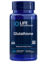 Life Extension Glutathione 500 mg bottle front view for daily antioxidant support