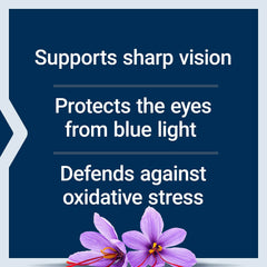 Life Extension MacuGuard Ocular saffron extract close-up suggesting visual support.