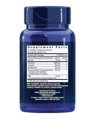 Life Extension Mitochondrial Energy Optimizer capsules close-up for easy intake