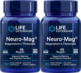 Life Extension Neuro-Mag bottle label shown for easy daily identification