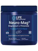 Life Extension Neuro-Mag bottle pours, illustrating easy cognitive-support supplementation