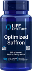 Life Extension saffron extract bottle with Satiereal for daily mood support