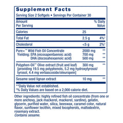 Life Extension sesame lignans capsules emphasizing anti-inflammatory support.