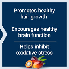 Life Extension tocotrienols softgels close-up shows easy-to-swallow capsules for convenience