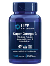 Life Extension Super Omega-3 bottle front view for cognitive support.
