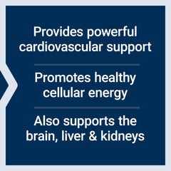 Life Extension Super Ubiquinol bottle pour: convenient daily dose for sustained energy.